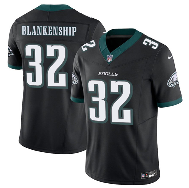 Men's Black Philadelphia Eagles #32 Reed Blankenship 2025 F.U.S.E. Vapor Untouchable Limited Throwback Stitched Football Jersey